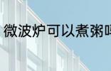 微波炉可以煮粥吗 微波炉煮粥可以吗