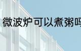 微波炉可以煮粥吗 微波炉煮粥可以吗