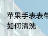 苹果手表表带怎么清洗 苹果手表表带如何清洗