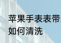 苹果手表表带怎么清洗 苹果手表表带如何清洗