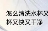 怎么清洗水杯又快又干净 如何清洗水杯又快又干净