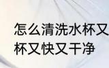 怎么清洗水杯又快又干净 如何清洗水杯又快又干净