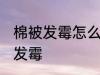 棉被发霉怎么洗掉霉斑 如何解决棉被发霉