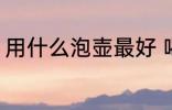 用什么泡壶最好 喝茶用什么壶泡茶好