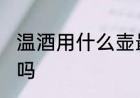 温酒用什么壶最好 温酒壶用铜的可以吗