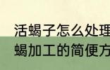 活蝎子怎么处理成干蝎子 药用商品干蝎加工的简便方法