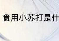 食用小苏打是什么 食用小苏打的介绍