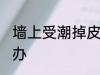 墙上受潮掉皮怎么办 墙上受潮掉皮咋办